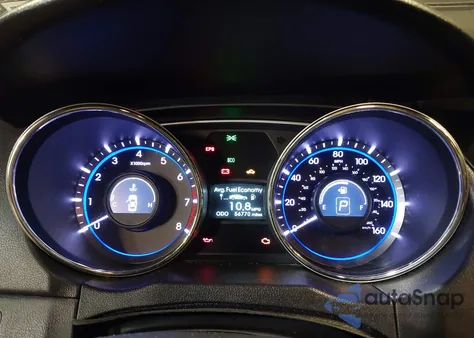 2013 Hyundai Sonata Limited 2.0T из США, поврежденный, VIN 5NPEC4AB4DH633761